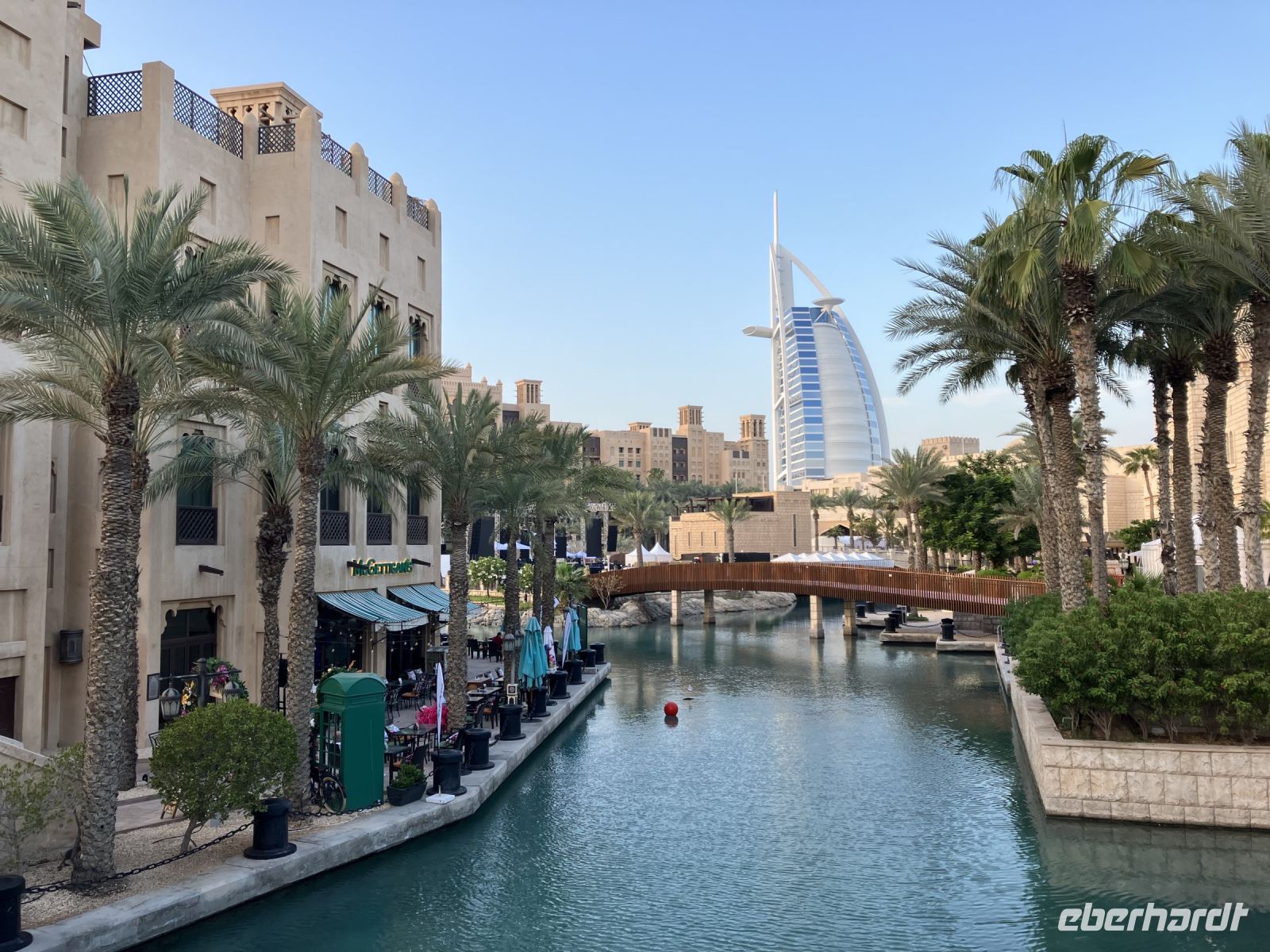 Blick auf den Burj alArab