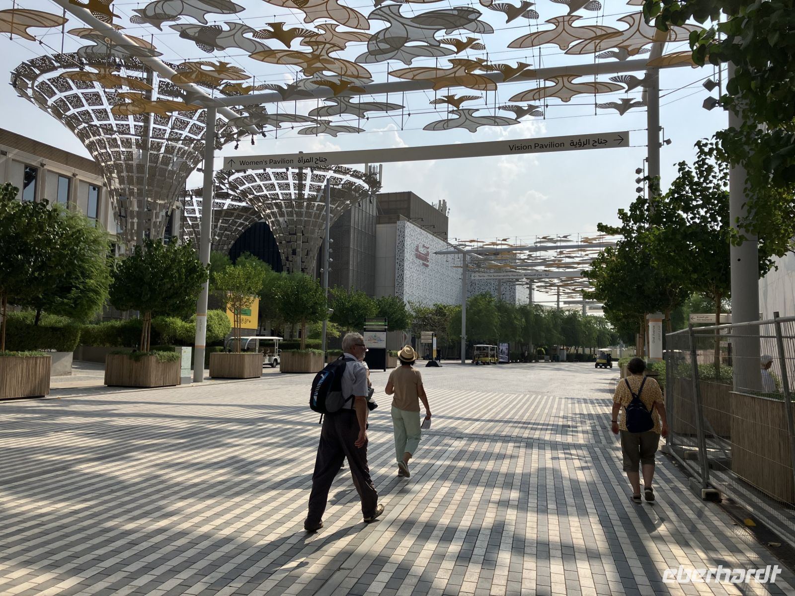 Rundgang auf dem EXPO Gelände