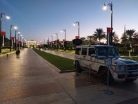 Zufahrt zum Scheikh-Palast