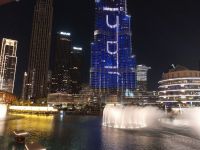 Dubai Fountain am Burj Khalifa