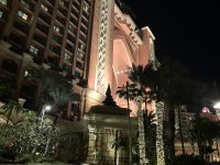 Dubai, Palm Jumeirah, Abendstimmung im Atlantis-Hotel