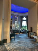 Dubai, Palm Jumeirah, Lobby-Bereich im Atlantis-Hotel