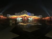 Abu Dhabi, Präsidentenpalast - Lichtshow