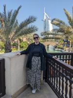31. Madinat Jumeirah mit Aussicht auf Burj al Arab, Dubai