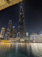 56. Abendessen Wassershow Burj Khalifa, Dubai