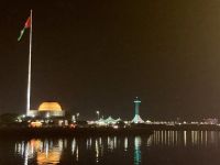 Abu Dhabi bei Nacht 