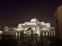 Lichtershow Präsidentenpalast, Abu Dhabi 