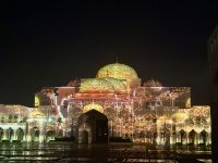 Lichtershow Präsidentenpalast, Abu Dhabi