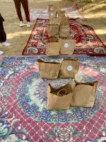 Mittagspause, Wüste Liwa