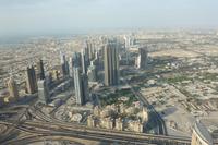 Blick vom Burj Khalifa
