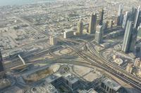 Blick vom Burj Khalifa