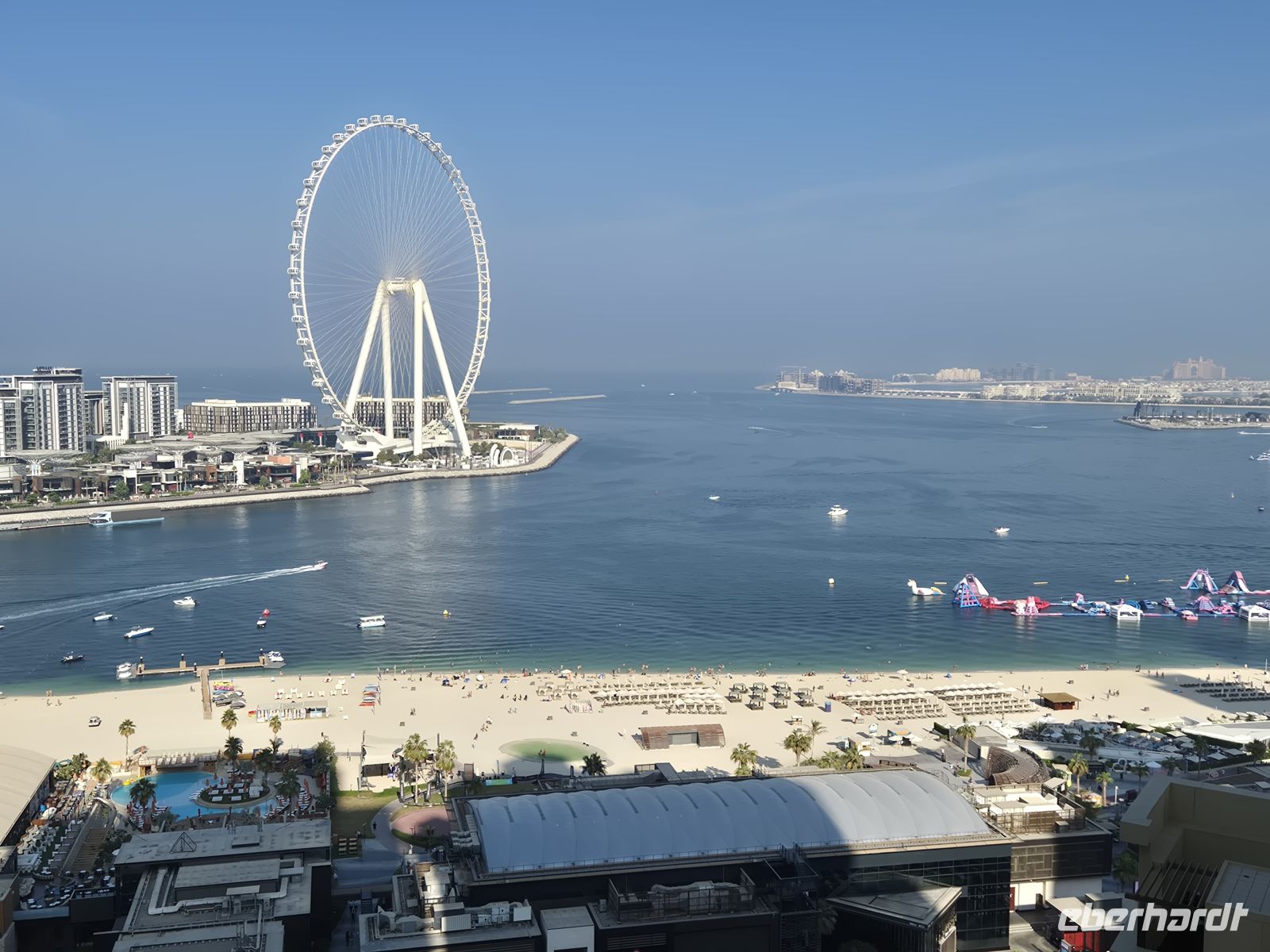 Blick vom Hotel in Dubai Marina