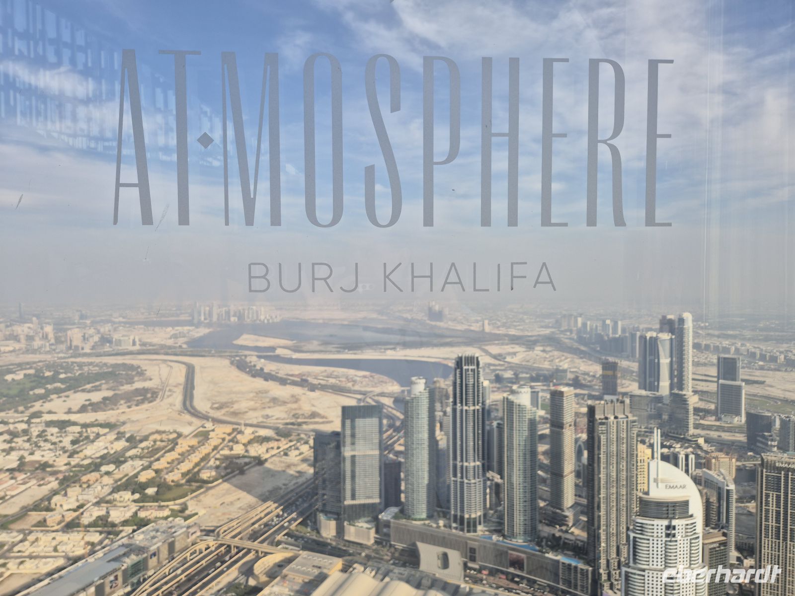 Blick vom Burj Khalifa