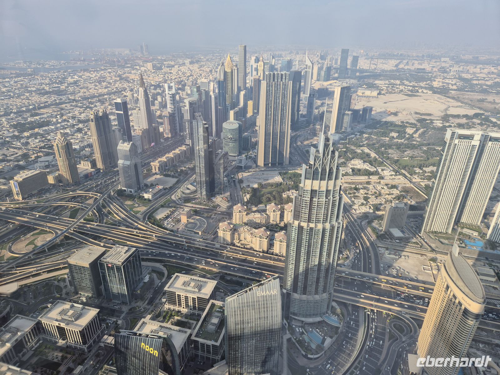 Blick vom Burj Khalifa