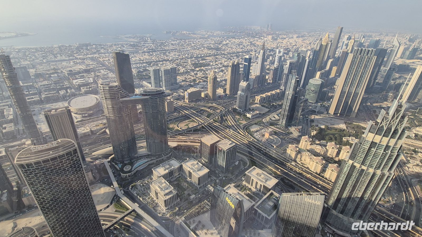 Blick vom Burj Khalifa