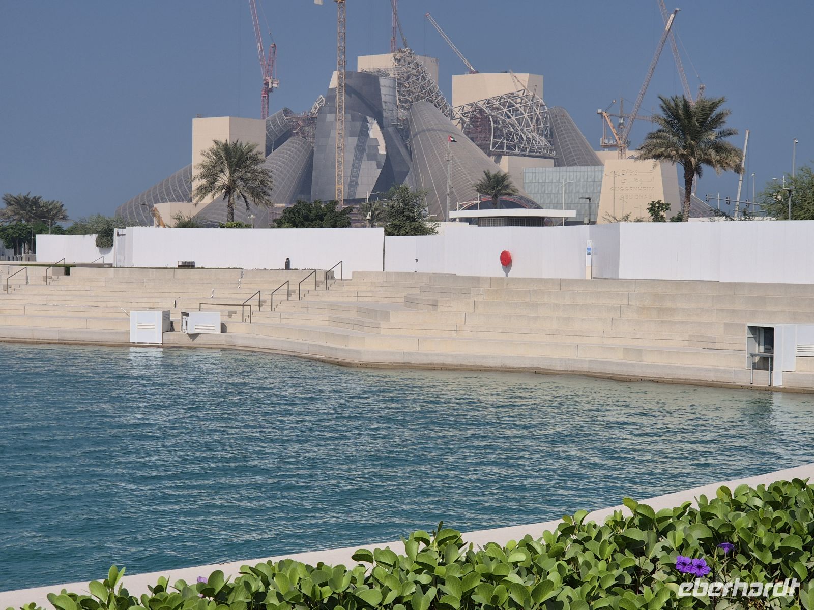 Baustelle Guggenheim Museum Abu Dhabi