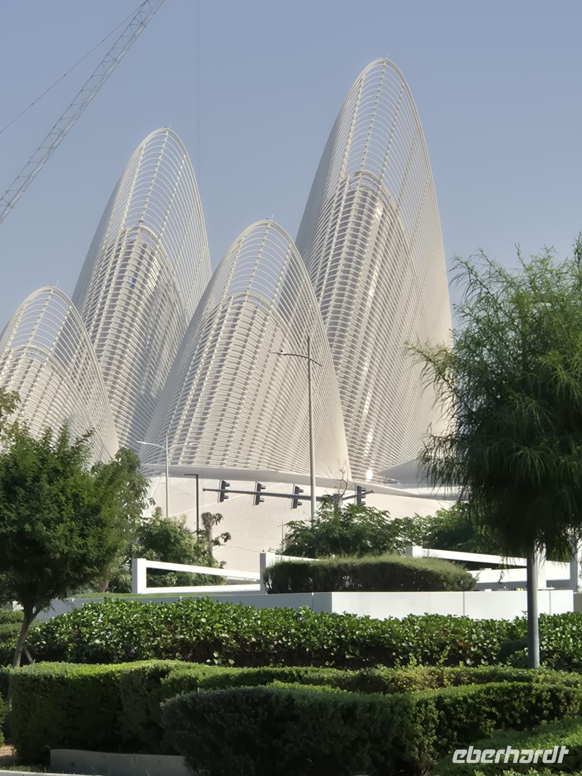 Nationalmuseum Abu Dhabi kurz vor Eröffnung