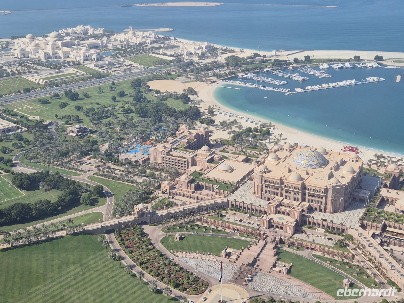 Ausblick vom Etihad Tower Abu Dhabi