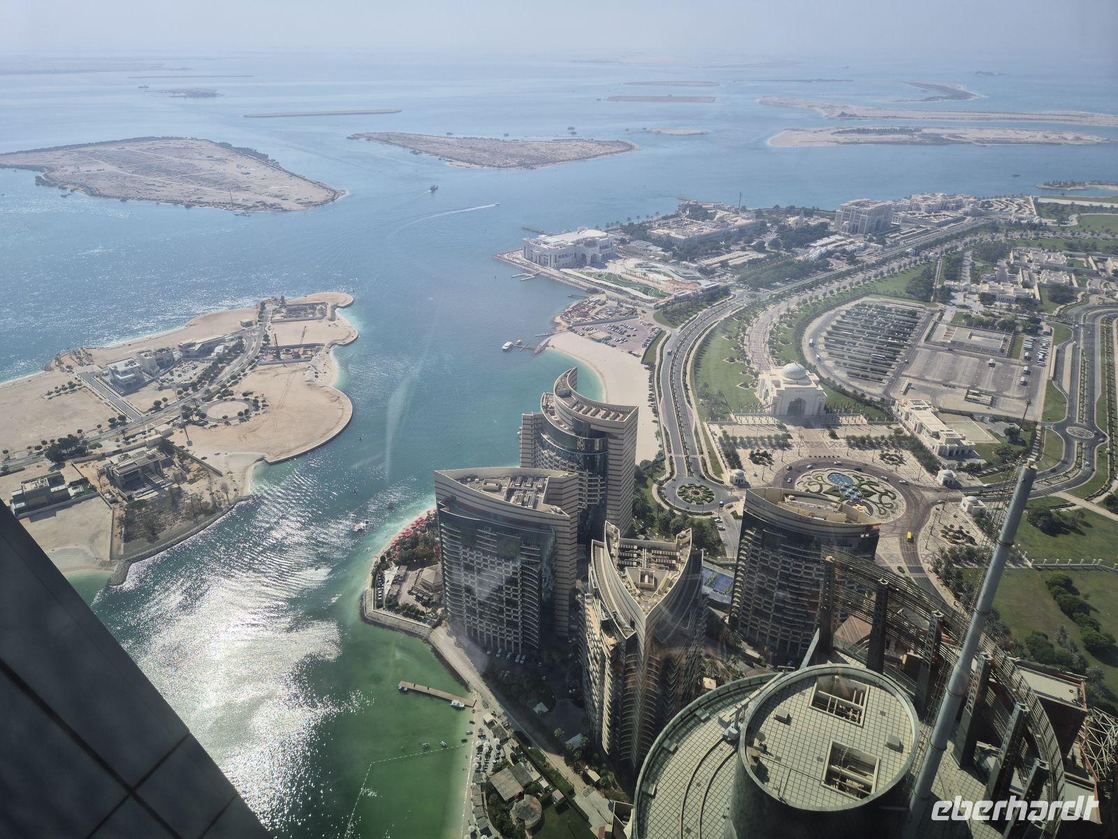 Ausblick vom Etihad Tower Abu Dhabi