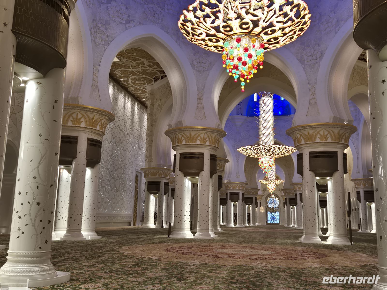 Freitagsmoschee Abu Dhabi