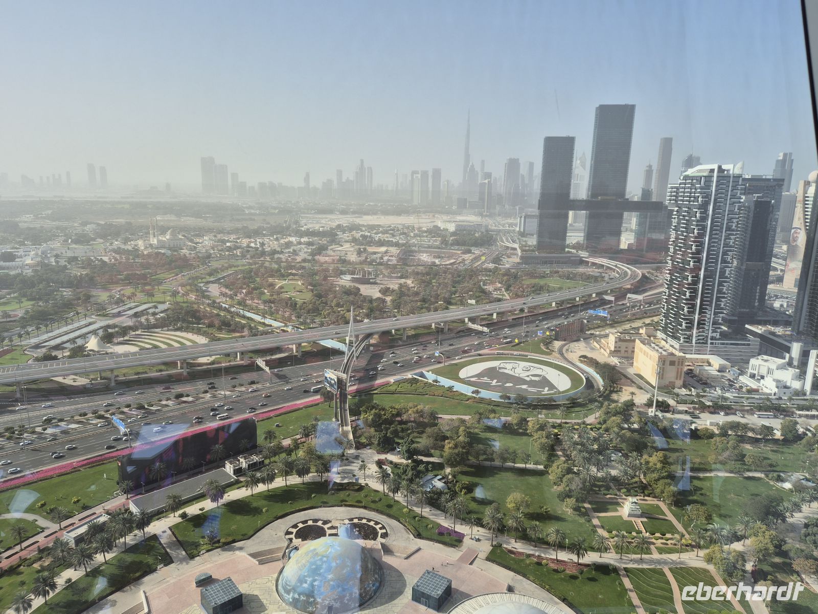 Blick vom Dubai Frame