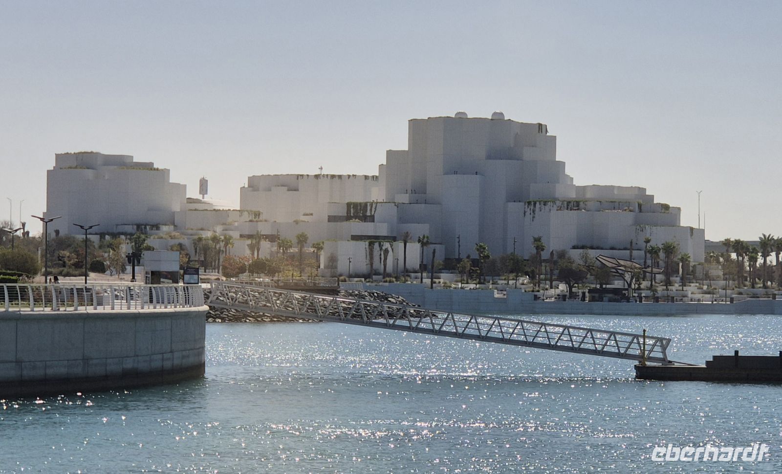 Blick zum Natural History Museum Abu Dhabi
