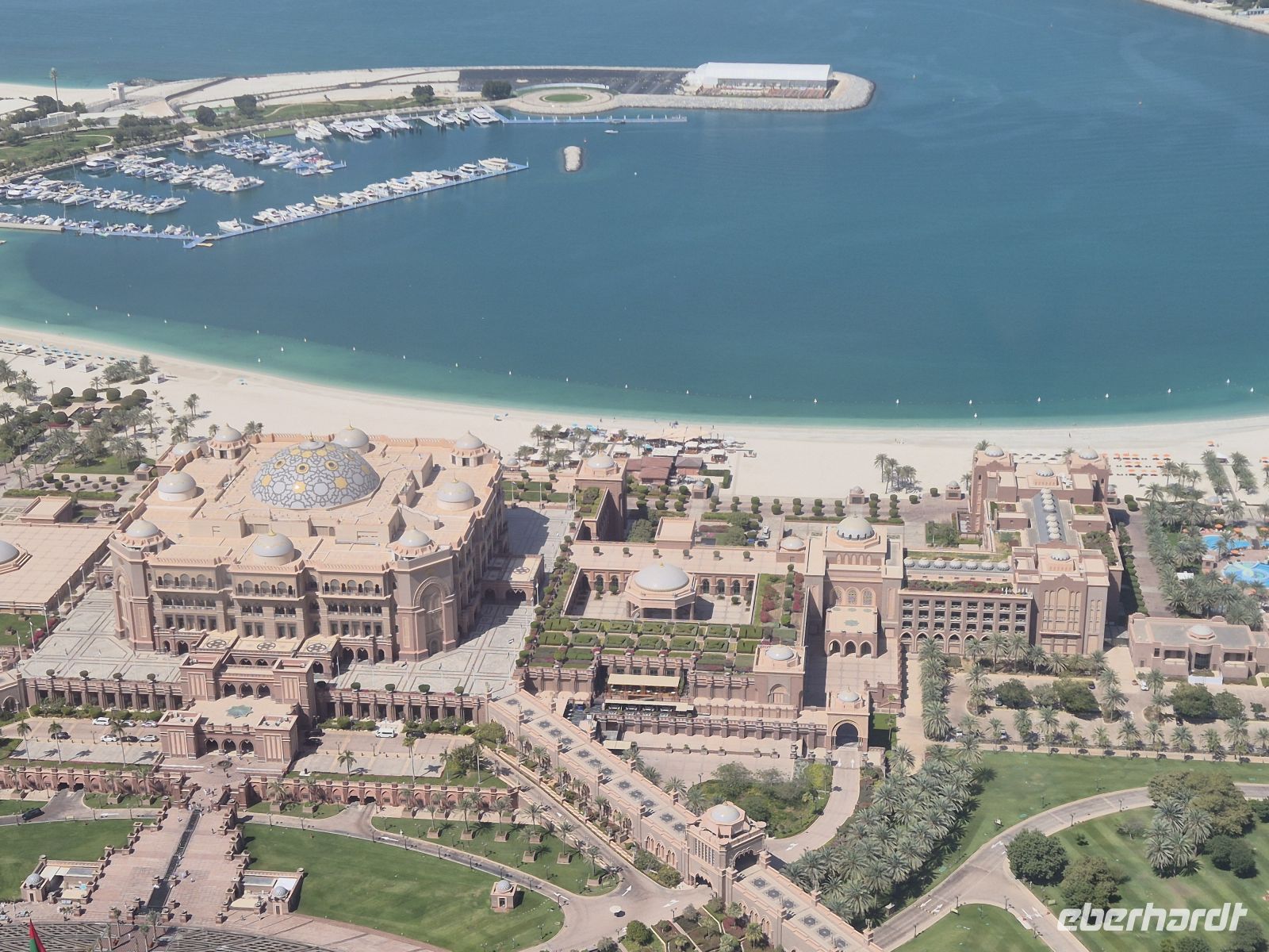 Ausblick von den Etihad Towers