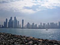 Blick zur Dubai Marina