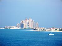 Blick zum Atlantis im Sonnenschein