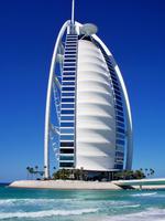 Burj al Arab im Sonnenschein