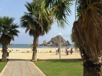 Badestopp an der Ostküste in Fujairah