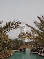 Das Madinat Jumeirah mit Sicht auf Burj al Arab