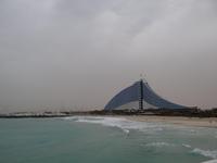 Aussicht von der Burj al Arab Brücke