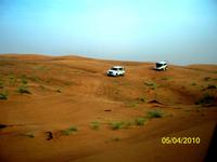 Weiter geht es durch die Sandwüste.