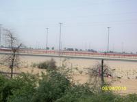 Blick auf die Kamelrennbahn