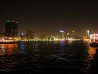 Dubai Creek bei Nacht