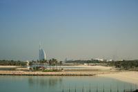 0007 Burj al Arab von der Palme aus