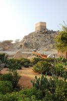 an der aeltesten Moschee der Emirate