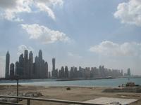 Palm Jumeirah - Blick auf Dubai Marina