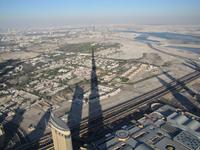 Blick vom höchsten Haus der Welt - Burj Khalifa