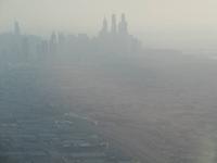 Blick vom  Burj Khalifa auf die Dubai Marina