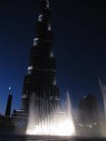 Wasserspiele am Burj Khalifa