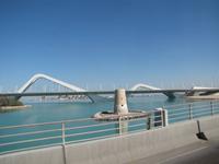 Busfahrt nach Abu Dhabi