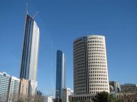 Skyline in Abu Dhabi