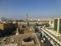 Blick vom Hotel auf das Dubai-Museum