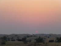 Sonnenuntergang in der Wüste