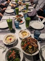 55. Abendessen Wassershow Burj Khalifa, Dubai