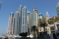 Hochhausbauten in Dubai Marina