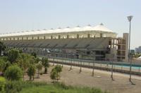 Formel 1 Rennstrecke in Abu Dhabi