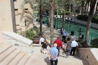 Reisegäste auf dem Souk Madinat Jumeirah